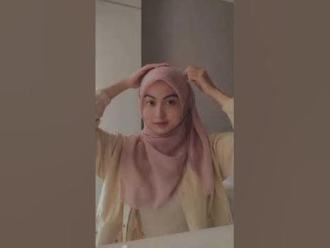 BAWAL TO SHAWL TUTORIAL | TUTORIAL BAWAL | TUTORIAL SHAWL - YouTube Cotton Shawl Tutorial, Tutorial Bawal To Shawl, Bawal Tutorial, Shawl Tutorial, Tudung Shawl, Pashmina Shawl, Easy Tutorial, Pic Ideas, Shawl