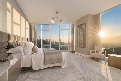 Luxury NYC apartment tour – bedroom headboard Nyc Apartment Tour, Apartamento New York, Luxury Apartment Decor, Apartment Tour, Desain Lanskap, غرفة ملابس, Bedroom Headboard, Madison Square, Nyc Apartment