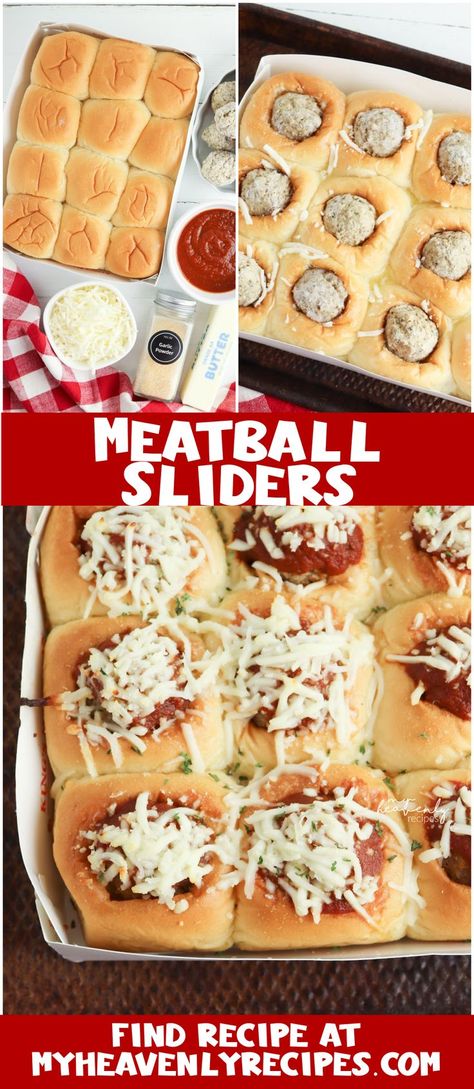 meatball sliders Meatball Sliders Recipes, Sliders Recipes Hawaiian Rolls, Easy Slider Recipes, Meatball Sliders, Slider Sandwiches, Hawaiian Sweet Rolls, Mini Pizzas, Hawaiian Rolls, Slider Recipes