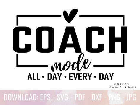 Elevate the cheer! "Coach Mode" SVG - Empower your team with this dynamic cheer coach print. 📣🏅 #CheerLeader Cheer Coach Shirts Design, Cheer Coach Tshirt, Cheer Coach Sweatshirts Design, Coach Notebook, Cheer Coach Svg, Cheer Coach Shirts, Happy Camper Svg, Cheerleading Coach, Starbucks Svg