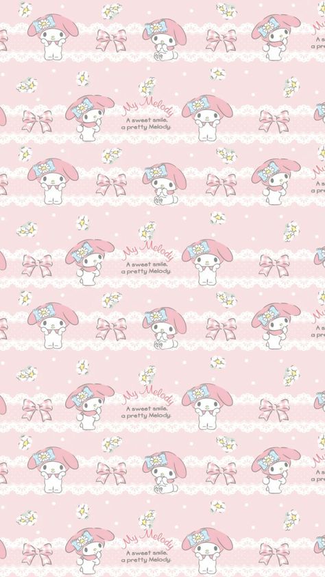 Melody Wallpaper Iphone, My Melody Wallpaper Iphone, Backgrounds Tumblr Pastel, Wallpaper Unicorn, Unicorn Wallpaper Cute, Hello Kitty Imagenes, Melody Wallpaper, Japanese Poster Design, My Melody Wallpaper