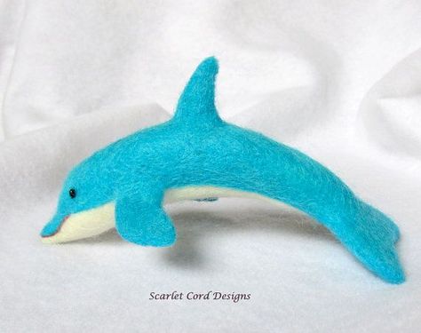 Under The Sea Crafts, Felt Fish, Sea Crafts, Needle Felting Projects, Felted Animals, Wool Projects, Needle Felted Animals, Felt Toys, Felt Art