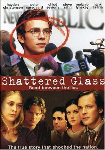 Shattered Glass Shattered Glass Movie, Glass Movie, Movie Organization, Peter Sarsgaard, Hank Azaria, Michael Kelly, See Movie, Fall From Grace, Hayden Christensen