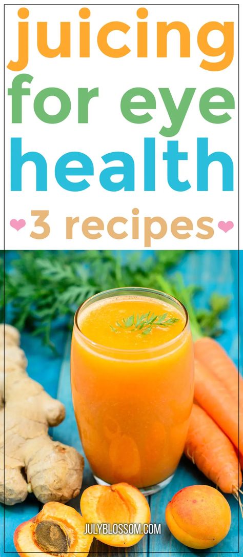 Smoothie For Eyesight, Juicing For Eye Health, Juice For Eyesight, Health Juice Recipes, Eye Health Remedies, Juice Ideas, Health Juice, Healthy Juicing, Black Consciousness