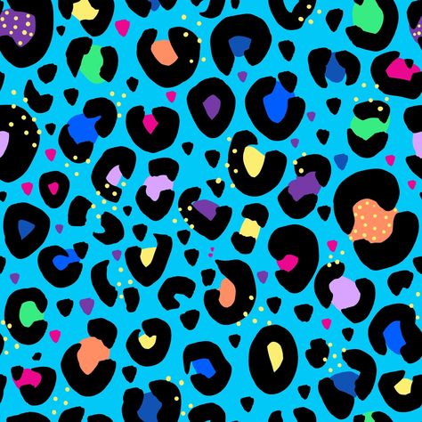 Trendy Seamless Pattern, Funky Designs Pattern, Rainbow Pattern Design, Trippy Pictures, Scooby Doo Mystery Incorporated, Rainbow Leopard Print, Bubbles Wallpaper, Animal Print Wallpaper, Cute Black Wallpaper