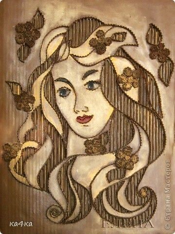 Cardboard Cutout Art, Cardboard Art Projects, Cardboard Relief, Adobe Illustrator Design, Cardboard Box Crafts, Palette Knife Art, Cardboard Sculpture, Cardboard Cutout, Lake Art