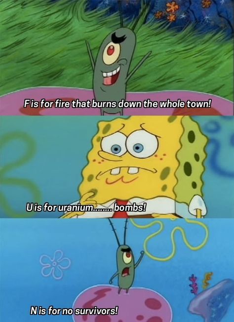 When Plankton couldn’t understand the basic concept of fun. | 25 "SpongeBob" Quotes That Will Make You Laugh Every Time Spongebob Quotes Funny, Spongebob Quotes, R6 Siege, Spongebob Cartoon, Funny Spongebob Memes, Spongebob Square, Pineapple Under The Sea, Spongebob Funny, Spongebob Memes