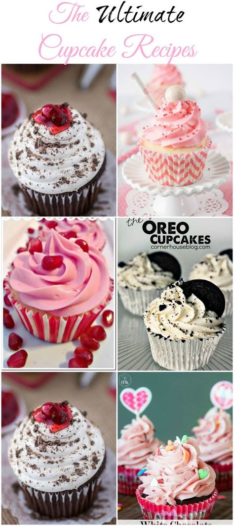 The Ultimate Cupcake Recipes collected by The NY Melrose Family Ultimate Cupcake Recipe, Apple Cupcakes, Holiday Cake, Cupcakes Recipes, Recipes Yummy, Creative Cupcakes, Gateaux Cake, Cupcake Recipe, Different Cakes