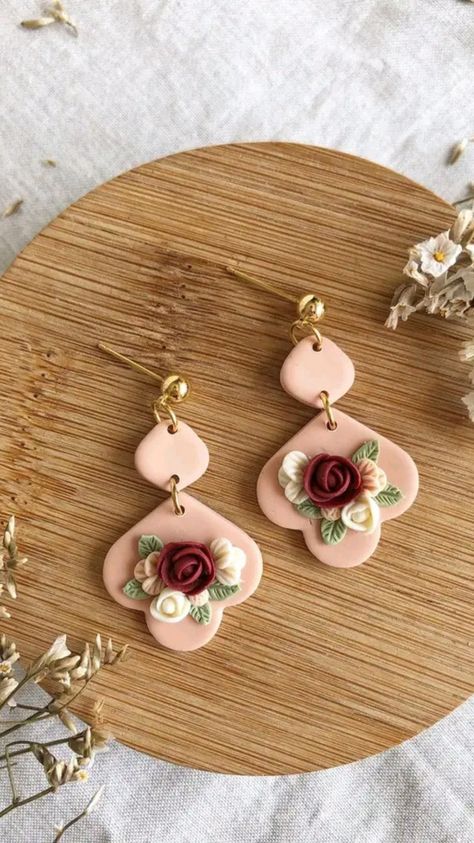 Big Earrings Aesthetic, Earring Background, Earrings Set Aesthetic, Earring Photography Ideas, Earrings Aesthetic Simple, Photography Earrings, Earring Photography, Earrings Photography, Clay Business