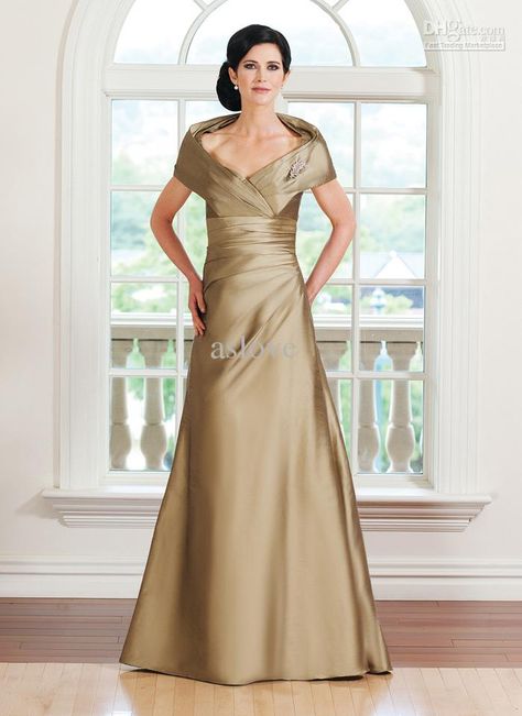 Informal Mother Of The Bride Dresses Designer Mother Dresses Elegant Stylish A Line Portrait Collar Mother Of The Bride Dress M230 Best Mother Of The Bride Dress From Aslove, $85.55| Dhgate.Com Civil Wedding Dresses Classy, Portrait Neckline, Cocktail Dresses Online, Civil Wedding Dresses, Formal Ball Gown, Evening Dresses Online, Cheap Evening Dresses, Mother Of Groom Dresses, Formal Dress Shops