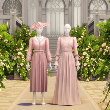 Garden Princess, Sims 4 Wedding Dress, Baroque Dress, Sims Medieval, Sims 4 Patreon, Royal Clothes, Sims Packs, Free Sims 4, Sims 4 Game Mods