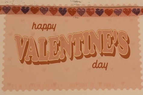 Orange Valentines Day Aesthetic, 70s Valentines Day Aesthetic, Be My Valentine Aesthetic, Valentines Day Cards Aesthetic, Valentines Cards Aesthetic, Grunge Valentines Aesthetic, St Valentin Aesthetic, Valentines Day Aesthetic Gifts, Valentines Asethic