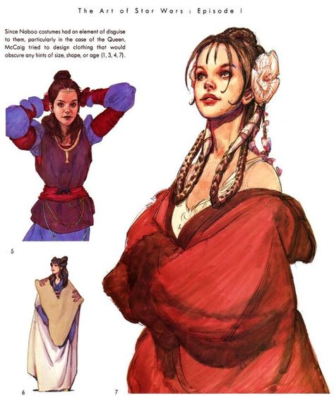 Iain Mccaig, Star Wars The Phantom Menace, Star Wars Padme Amidala, Star Wars Padme, Phantom Menace, Star Wars Fashion, Padme Amidala, Star Wars Concept Art, Star Wars Outfits