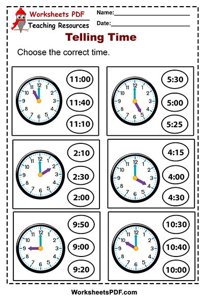 Telling Time – Free Printables Telling Time Worksheets Free Printable, Time Worksheets Grade 2, Kindergarten Telling Time, Elapsed Time Worksheets, Clock Worksheets, Telling Time Practice, Les Pogues, Telling Time Worksheets, Learn To Tell Time