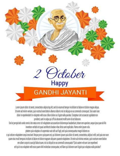 Mahatma Gandhi Jayanti Greeting Poster October 2 India Activist On White Background Vector#pikbest#Templates#Flyer Mahatma Gandhi Jayanti, Independence Day Greetings, India Poster, Greeting Poster, Happy Gandhi Jayanti, Independence Day India, Gandhi Jayanti, Money Sign, Powerpoint Word