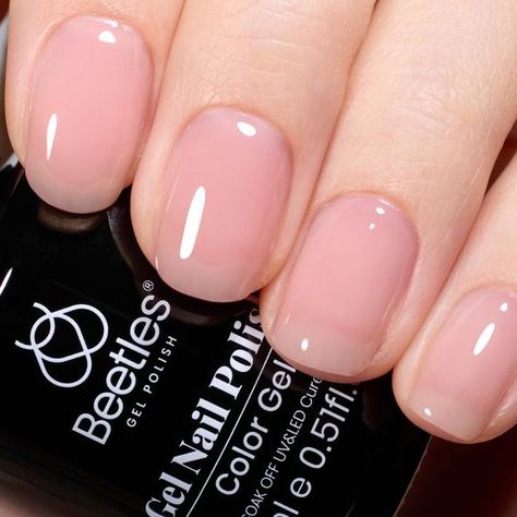 PRICES MAY VARY. 2024 Personal Style: Beetles 1Pc 15 ml/0.51 fl.OZ Nude Pink Jelly Gel Nail Polish Set, elegant shades of popular and trendy colors suitable for all seasons and daily routine life! Perfect for Mother's Day gifts. Make your spring season even more beautiful with this pink nail polish gel. Environmental & Healthy: Beetles Jelly Gel Nail Polish is made from 9 Toxin Free Ingredients which makes it safe and low odor. No harsh ingredients or adhesives that lead to damaged nails. Easy A Nail Polish Neutral, Sheer Nail Polish, Jelly Gel Nail Polish, Pink Gel Polish, Beetles Gel Polish, Pale Pink Nails, Gel Nail Set, Sheer Nails, Bridesmaids Nails