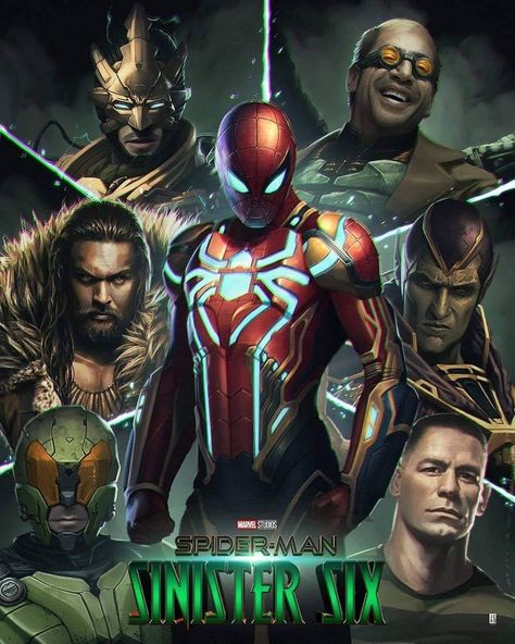 Sinister 6, The Sinister Six, Kraven The Hunter, Arte Nerd, Spiderman Movie, Spiderman Artwork, Marvel Superhero Posters, Spiderman Pictures, New Avengers