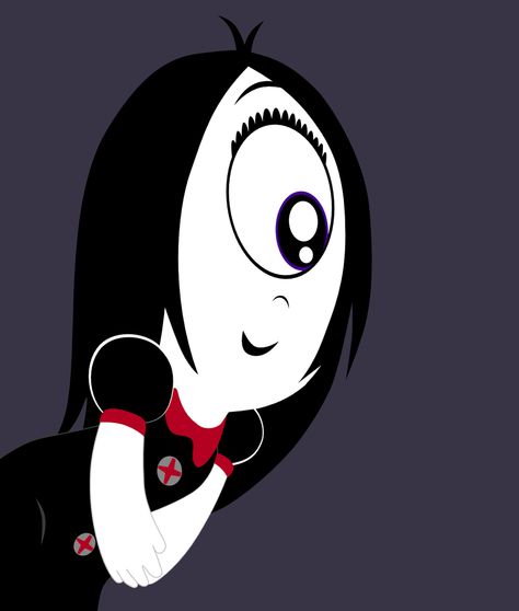 Iris Iris Ruby Gloom, Ruby Gloom Pfp, Misery Ruby Gloom, Tattoo Emo, Perky Goth, Ruby Gloom, Zelda Tattoo, Emily The Strange, Emo Art