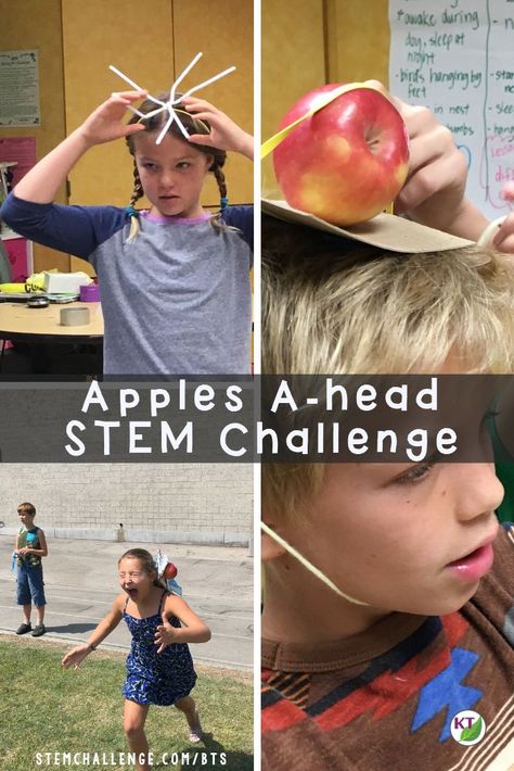 This STEM Challenge is my absolute favorite back-to-school ice breaker. Combine learning about gravity and forces & motion with a relay race that your kids will be talking about for the rest of the school year! Click through to learn how to do the challenge so it's fun, but not fluff! #backtoschool #icebreaker #STEMchallenge #forcesandmotion Fall Stem Challenges, Steam Activities Elementary, Fast Finisher Activities, Stem Elementary, Steam Science, Stem Lesson, Apple Stem, Fall Stem, Stem Challenge