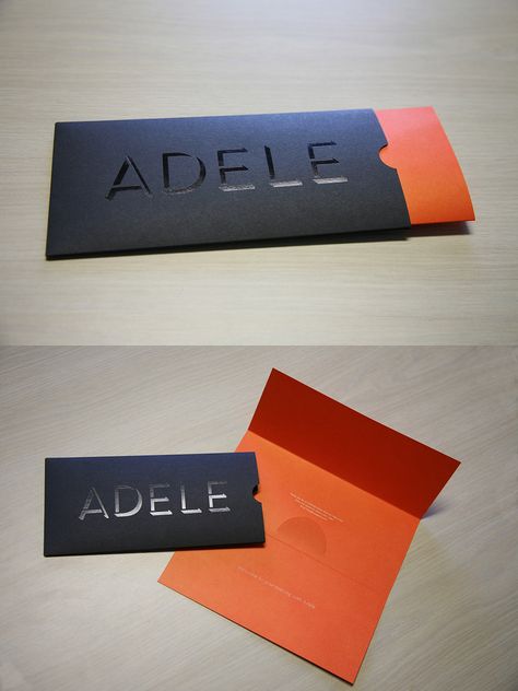 ADELE ticket folder for Songkick.com | by Dynamark Graphics Group Nashville Digital Printing Services, Ticket Holder, Paper Folder, Foil Stamp, Brochure Print, Relaxing Travel, Ticket Holders, Commercial Printing, Thanks Card