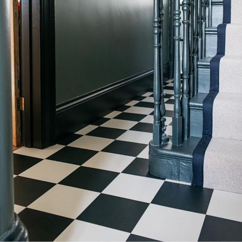 Luxury Vinyl Flooring Tiles | Harvey Maria Harvey Maria Flooring, Retro Vinyl Flooring, White Vinyl Flooring, Checkered Floor, Stove Black, Checkerboard Floor, Luxury Vinyl Tile Flooring, Vinyl Tile Flooring, Lvt Flooring