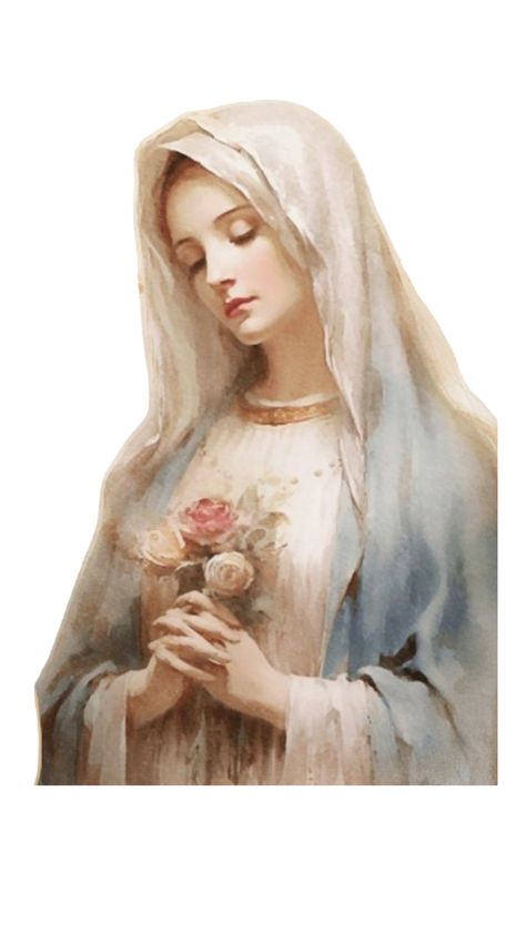 Wow Virgin Mary Painting, Blessed Mother Statue, Virgin Mary Art, Mother Mary Images, Mother Images, Catholic Decor, Saint Quotes Catholic, Images Of Mary, Maria Magdalena