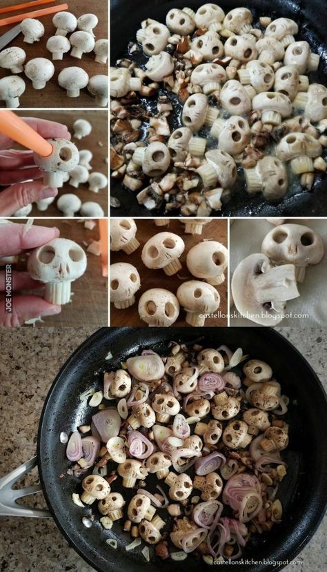 Dekorasi Halloween, Spooky Food, Halloween Food Treats, Halloween Dinner, Easy Food Art, Halloween Snacks, Halloween Food For Party, Homecoming Proposal Ideas, Halloween Recipes