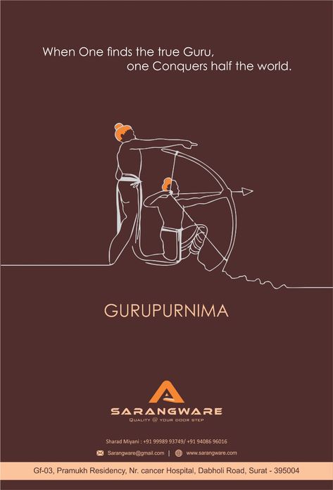 Guru Purnima Creative Post, Creative Teachers Day Poster, Guru Purnima Creative Ads, Guru Purnima Poster, Guru Purnima Creative, Happy Guru Purnima, Ads Creative Advertising Ideas, Guru Purnima, Festival Celebration