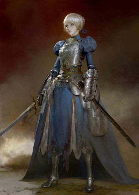 Lady Knight, Fair Outfit, Illustration Fantasy, Female Armor, Armadura Medieval, Female Knight, Fantasy Armor, Arte Fantasy, Fantasy Rpg