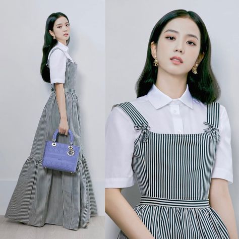 Korean Modest Fashion Outfit, Jisoo In Dior, Modest Dresses Casual, Korean Fashion Dress, Stylish Dress Book, Easy Trendy Outfits, Fashion Hacks Clothes, Simple Trendy Outfits, Modest Fashion Outfits