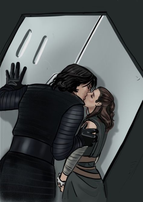 Reylo Art, Reylo Fanart, Kylo Rey, Star Wars History, Kylo Ren And Rey, Knights Of Ren, Anakin And Padme, Star Wars Love, Star Wars Drawings