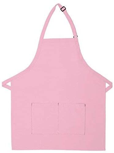 Aprons Aesthetic, Pink Aprons, Branded Aprons, Pink Apron, Cake Decorating Kits, Bib Apron, Womens Aprons, Pink Brand, Stain Resistant Fabric