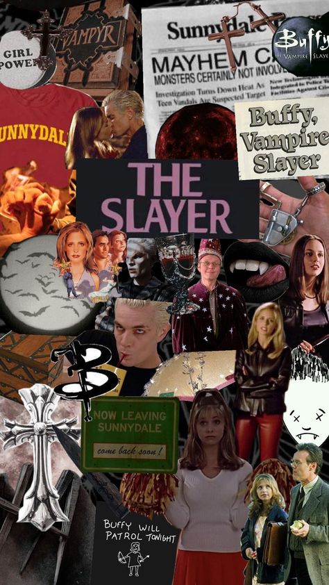 #buffy #btvs #buffywallpaper #btvscollage #collage Buffy Wallpaper, Buffy The Vampire Slayer Wallpaper, Buffy The Vampire, Vampire Slayer, Buffy The Vampire Slayer, The Vampire, Collage