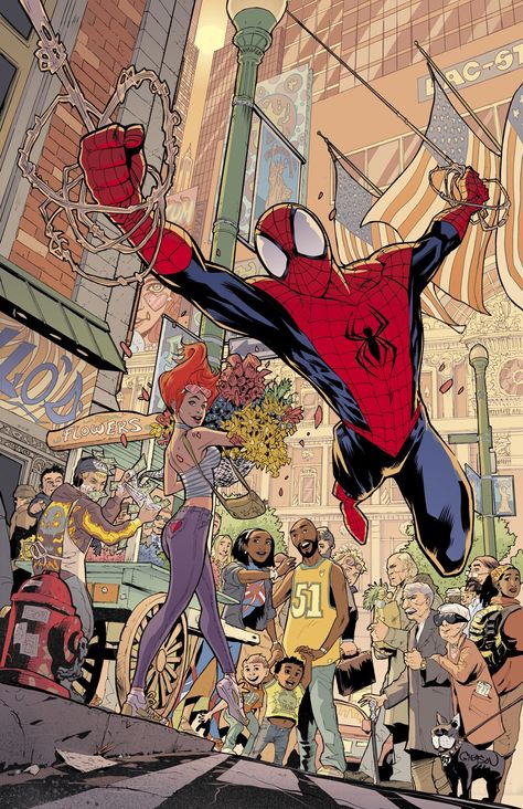 Patrick Gleason on Twitter: "Happy 4th of July everyone! 🇺🇸 Colors by the great @Dragonmnky… " Spider Man 2018, Spectacular Spider Man, Spiderman Artwork, Marvel Spiderman Art, Superhero Wallpaper, Amazing Spider Man, Spiderman Comic, 인물 드로잉, Spiderman Art