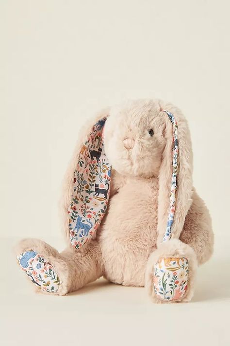 Floral Bunny Plush Toy | Anthropologie Bunny Crafts, Autumn 2024, Bunny Plush, Gifts Holiday, Candle Gift, Wedding Trends, Sales Gifts, Plush Toy, Decor Gifts