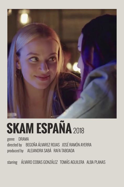 Bloomington Movie, Show Polaroid Poster, Skam Espana, Teen Series, Film Recommendations, Want A Girlfriend, Movie Card, Film Posters Minimalist, Woman Loving Woman