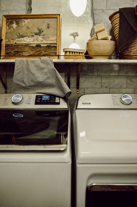 Laundry Room Shelf, Laundry Room/mudroom, New Washer And Dryer, Diy Shelf, Machine Storage, Liz Marie, Liz Marie Blog, Room Shelf, Laundry Room Shelves