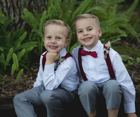 Navy And Burgundy Ring Bearer, Burgundy Ring Bearer Suit, Red Ring Bearer Outfit, Navy Blue Maroon Ring Bearer, Red And Black Ring Bearer Outfit, Little Boy Wedding Outfit, Chriatmas Ringbear Suits, Navy Blue Suit Wedding, Wedding Outfit For Boys