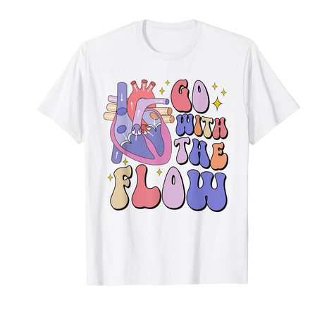 Cvicu Nurse, Cardiac Anatomy, Heart Flow, Cvicu Nursing, Anatomy Shirts, Pre Med Student, Cardiac Nurse, Cardiac Nursing, Pre Med