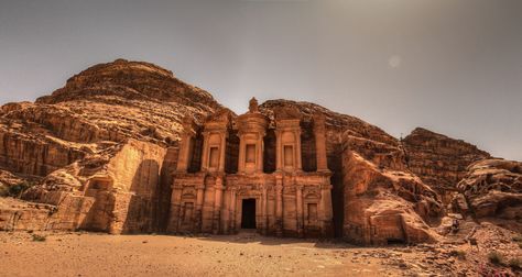 Ad Deir Monastery, Petra, Jordan | by PnP! Petra Jordan, Travel Pics, Travel Pictures, Wonders Of The World, Monument Valley, Jordan, Wonder, Natural Landmarks, Travel