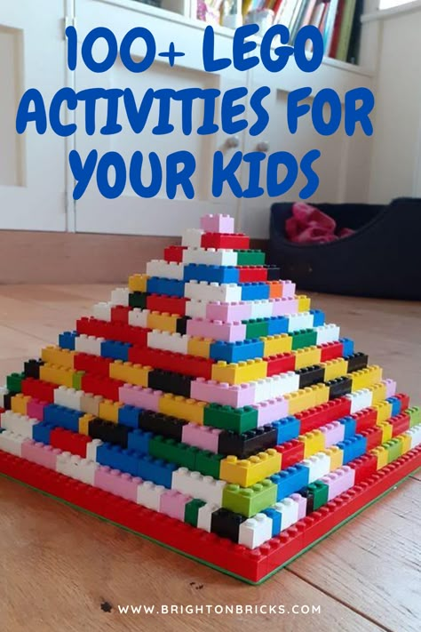 Lego Maze For Kids, Lego Marble Maze, Lego Fun Ideas, Lego Building Challenge, Lego Marble Run, Lego Projects For Kids, Easy Lego Builds For Kids, Fun Lego Ideas, Lego Pyramid