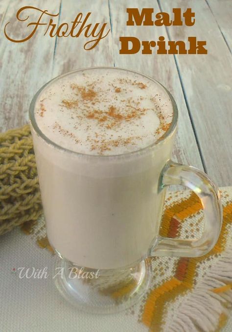 Malt Drink, Malt Recipe, Milkshake Recipe Easy, Adult Beverages Recipes, Kid Friendly Drinks, Hot Drinks Recipes, British Recipes, Warm Kitchen, Easy Drink Recipes