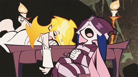 Panty And Stocking Sketch, Panty And Stocking Pfp, Stocking Banner, Nitro Banner, Panty And Stocking Anime, Panty Stocking, Panty And Stocking, Art Style Inspiration, Anime Pfp