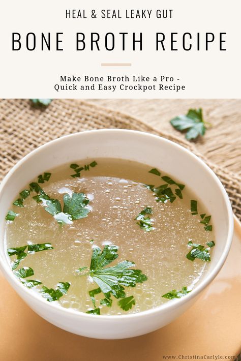 Ox Tail Bone Broth Recipe, Easy Bone Broth, Broth Benefits, Ox Tail, Broth Soup, Fitness Recipes, Bone Broth Recipe, Neck Bones, Broth Recipes