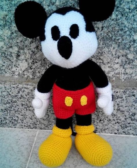 PATRONES AMIGURUMI GRATIS Crochet Mickey Mouse, Mouse Amigurumi, Crochet Fish, Crochet Dog Patterns, Crochet Mermaid, Crochet Toys Patterns, Amigurumi Free Pattern, Doll Pattern, Crochet Patterns Amigurumi