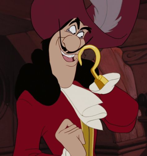 Captain Hook Peter Pan, Pirate Fairy, Disney Wiki, Evil Villains, Captain Hook, Disney Drawings, Disney Villains, Disney Cartoons, Feature Film