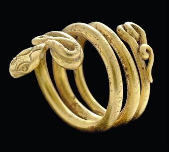 A ROMAN GOLD SNAKE RING                                                                                                                                                                       CIRCA 1ST CENTURY B.C.-1ST CENTURY A.D. Imperiul Roman, Ancient Roman Jewelry, Roman Ring, Roman Artifacts, Ancient Jewels, Roman Jewelry, Ancient Jewellery, 1st Century, Snake Jewelry