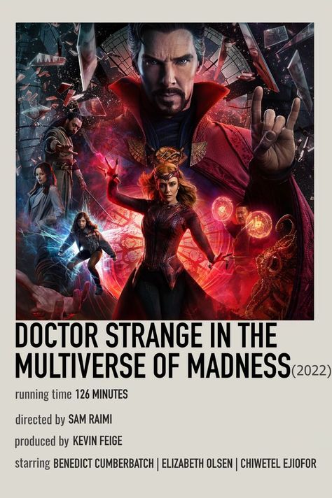 Doctor Strange Poster, Avengers Movie Posters, Doctor Stranger Movie, Poster Marvel, Indie Movie Posters, Marvel Movie Posters, Avengers Poster, Doctor Strange Marvel, Multiverse Of Madness