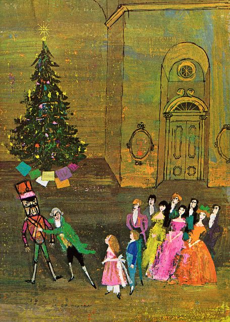 title or description Martin Provensen, Alice Martin, Vintage Nutcrackers, The Ballet, The Nutcracker, Noel Christmas, Vintage Children's Books, Christmas Illustration, Childrens Illustrations