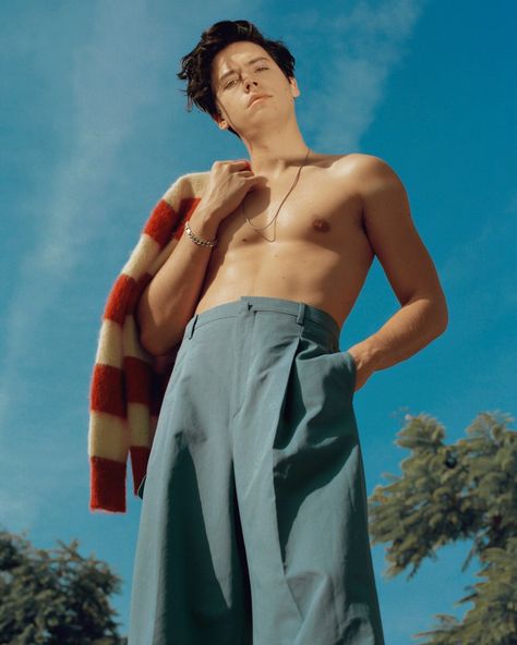 The Second Coming of Cole Sprouse Cole Sprouse, Gq, Wattpad, Pants, Blue, Instagram, Trousers